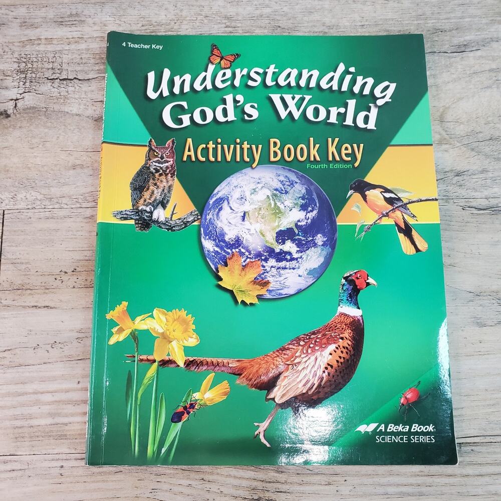 Abeka Understanding God's World Activity Book Key 4th Ed (MISSING PG 1 ANSWERS)